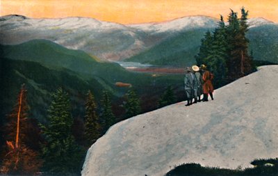 Vue depuis le mont Rainier, vers 1916 - Asahel Curtis