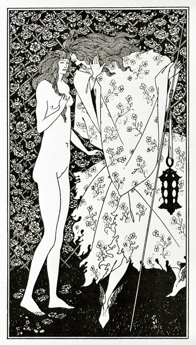 Le Mystérieux Jardin de la Rose, c.1894 - Aubrey Beardsley