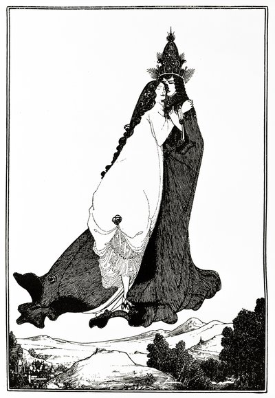 Sainte Rose de Lima, c.1894 - Aubrey Beardsley