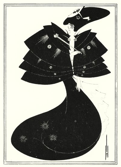 La Cape Noire - Aubrey Beardsley