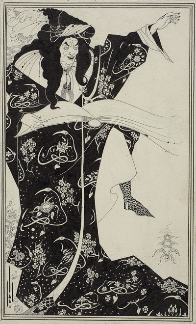 Virgile le sorcier, vers 1893 - Aubrey Beardsley