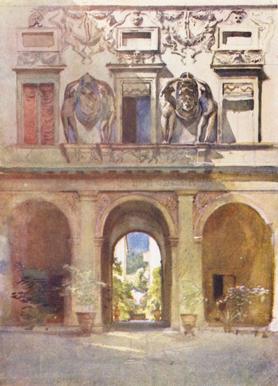 Rome : Palazzo Spada - Aubrey Waterfield