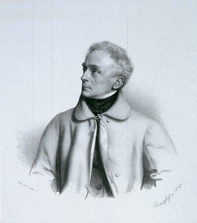 Le peintre Johann Peter Krafft - August Prinzhofer