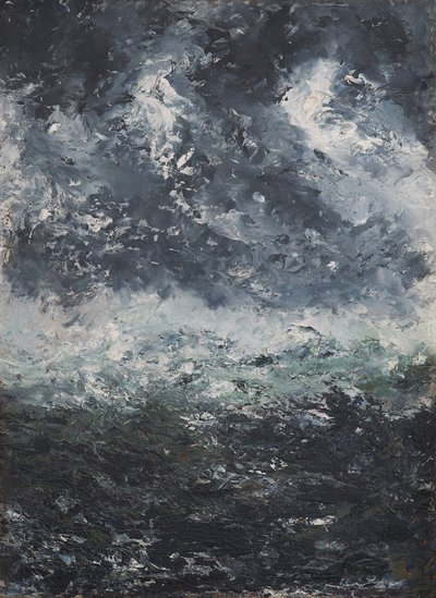 Paysage de tempête - August Strindberg