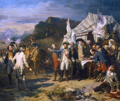 Siège de Yorktown, 1781 vers 1836 - Louis Charles Auguste Couder