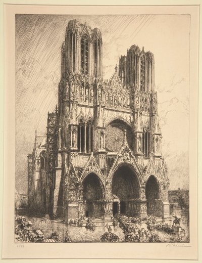 Cathédrale de Reims - Auguste Lepere