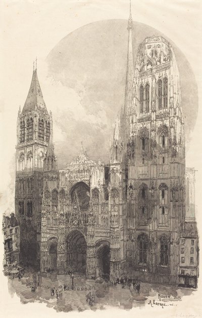 La Cathédrale de Rouen - Auguste Lepere