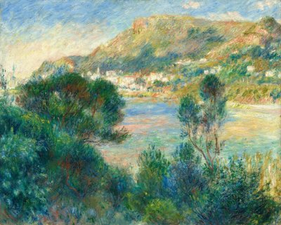 Vue de Monte Carlo depuis Cap Martin - Auguste Renoir