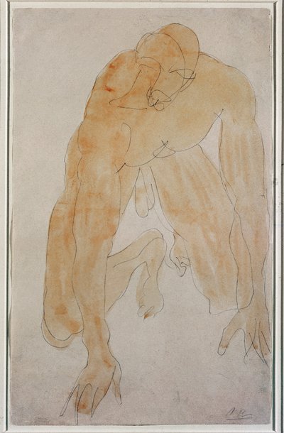 Homme agenouillé - Auguste Rodin