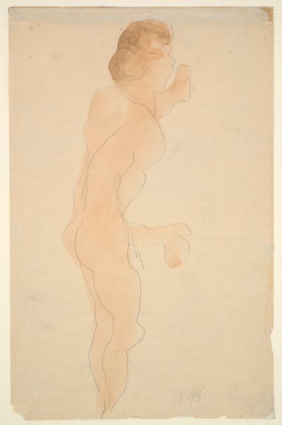 Nu debout, de côté et de dos - Auguste Rodin