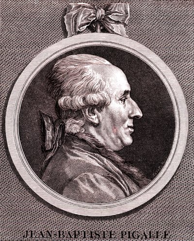 Jean Baptiste Pigalle - Augustin de Saint Aubin