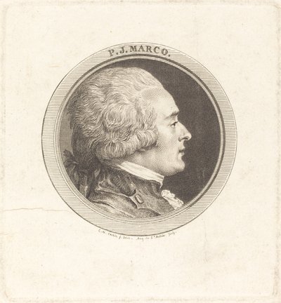 P.J. Marco - Augustin de Saint Aubin after Charles Nicolas Cochin II