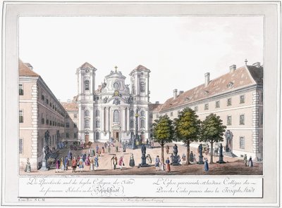 Église et deux écoles à Josefstadt, 1779-1792 - Austrian School