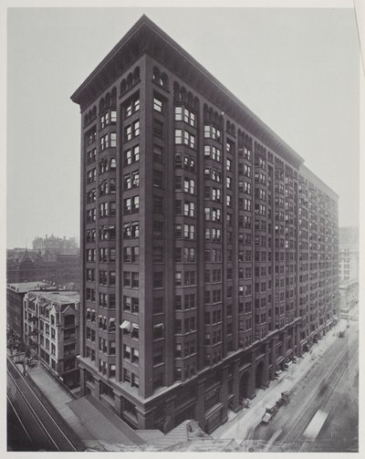 Bâtiment Monadnock, Chicago, Illinois, USA - Barnes and Crosby