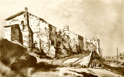 La Ripa Grande à Rome - Bartholomeus Breenbergh