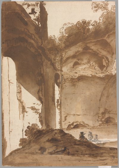 Villa de Mécène à Tivoli - Bartholomeus Breenbergh