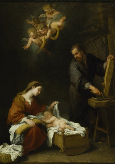 La Sainte Famille - Bartolomé Esteban Murillo