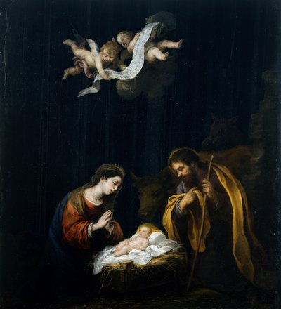 La Nativité, c.1665-70 - Bartolomé Esteban Murillo