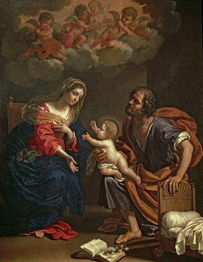 La Sainte Famille - Benedetto the Younger Gennari