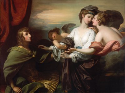 Hélène amenée à Paris, 1776 - Benjamin West