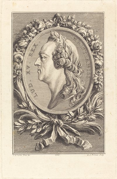 Louis XV, 1765 - Benoit Louis Prevost