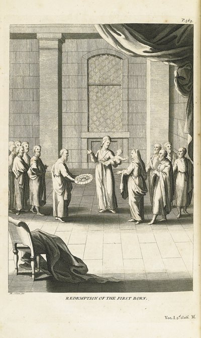 Rachat du premier-né, 1735-1739 - Bernard Picart