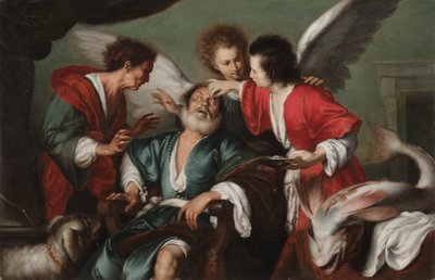 La guérison de Tobie, c. 1625 - Bernardo Strozzi