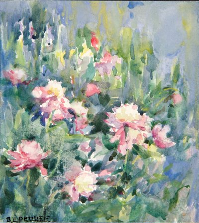 Fleurs sans titre - Bertha Eversfield Perrie