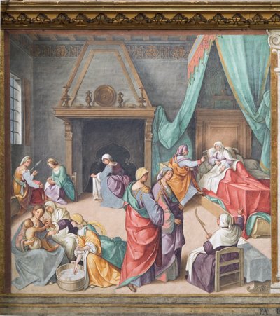 La Nativité de Marie - Boccaccio Boccaccino