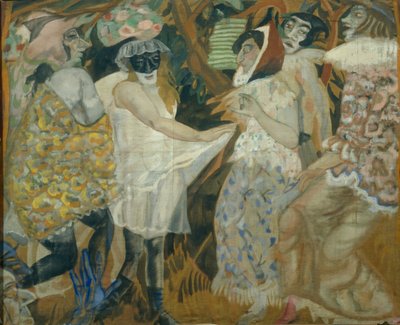 Mascarade, 1913-1914 - Boris Dmitrievich Grigoriev