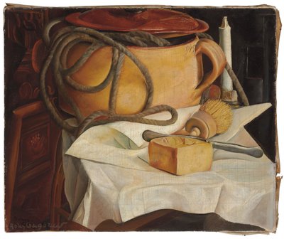 Nature Morte avec Bougie - Boris Dmitrievich Grigoriev