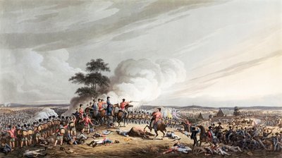 La bataille de Waterloo, 18 juin - British School