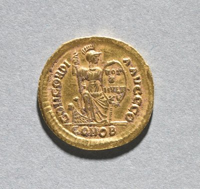 Solidus de Théodose Ier le Grand - Byzantine