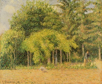 La tonnelle à Éragny, 1893 - Camille Jacob Pissarro