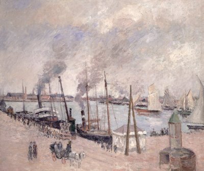 Le port du Havre - Camille Jacob Pissarro