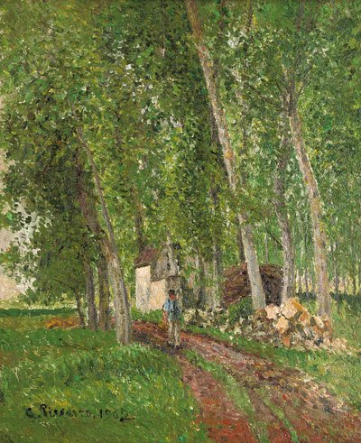 Sous-bois à Moret, 1902 - Camille Jacob Pissarro