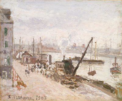 Quai au Havre, 1903 - Camille Pissarro