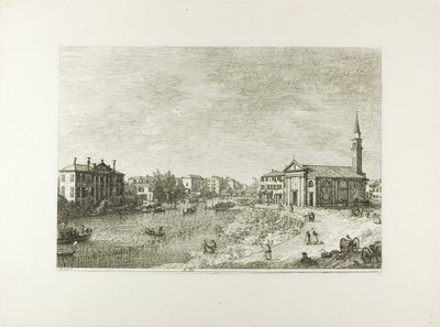 Al Dolo, de Vedute - Canaletto