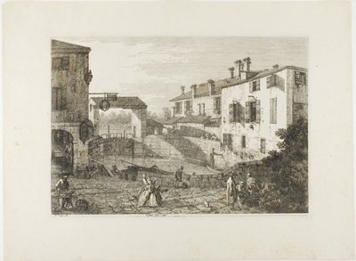 Le Porte Del Dolo, de Vedute - Canaletto