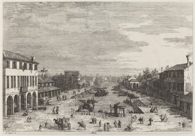 Mestre, vers 1735-1746 - Canaletto