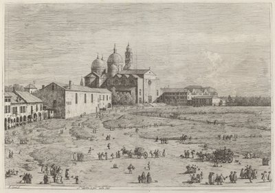 S. Giustina in pra della Vale, vers 1735-1746 - Canaletto