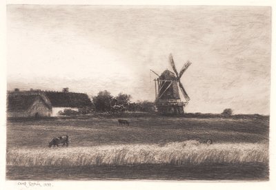 Le moulin - Carl Locher