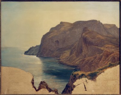 Étude de Capri au lever du soleil - Carl Morgenstern