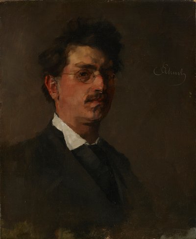 Autoportrait - Carl Schuch