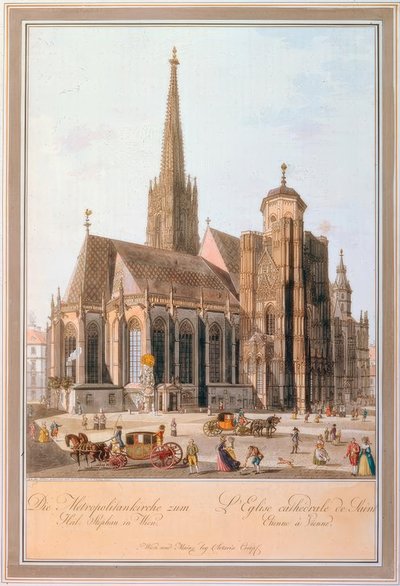 La Cathédrale métropolitaine de Saint-Étienne à Vienne - Carl Schütz