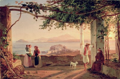 Pozzuoli, c.1831 - Carl Wilhelm Goetzloff