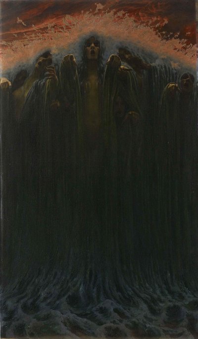 La Vague - Carlos Schwabe