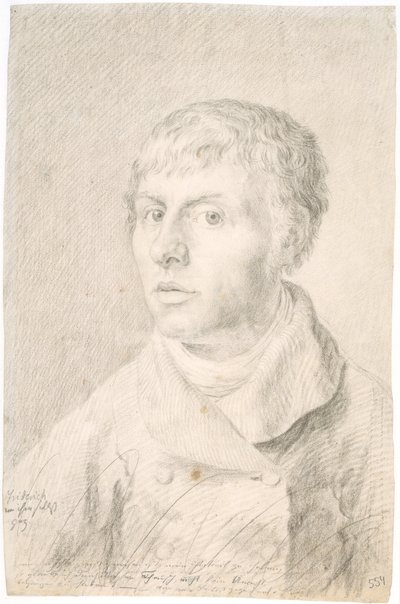 Autoportrait - Caspar David Friedrich