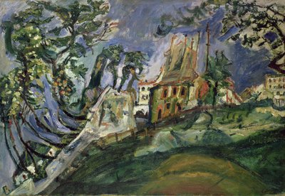 Montmartre, c.1919 - Chaim Soutine