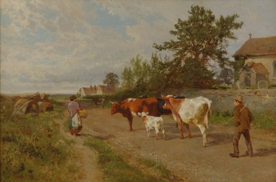 Aller au marché, 1895 - Charles Collins